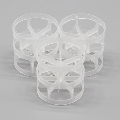 PVDF CPVC 0.91g / cm3 สุ่มบรรจุแหวนพอล PE PP