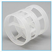 ทรงกระบอก PP PVC PE CPVC Plastic Pall Ring Tower การบรรจุ
