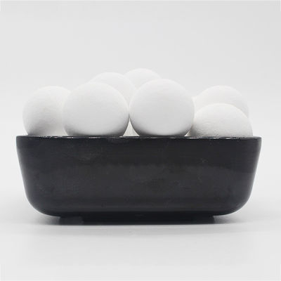 3.4g / cm3 1/4 '' ลูกเซรามิกทรงกลม 99% สื่อสนับสนุนอลูมินา